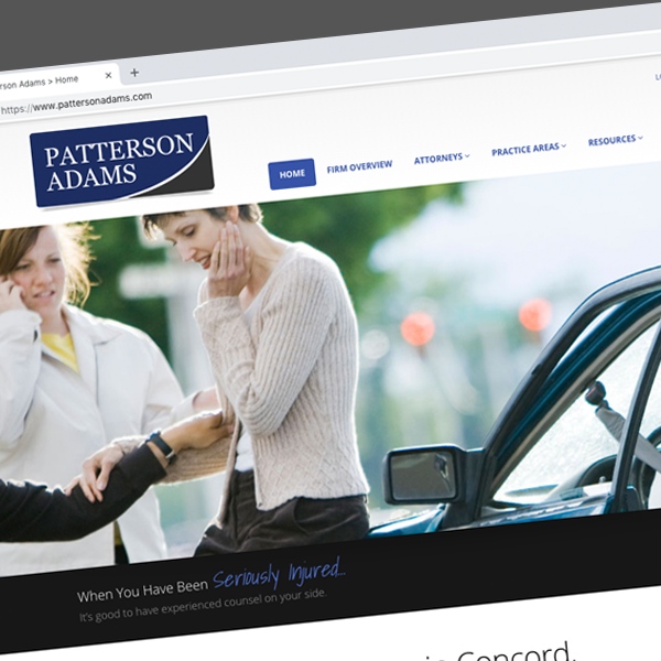 Patterson Adams Website